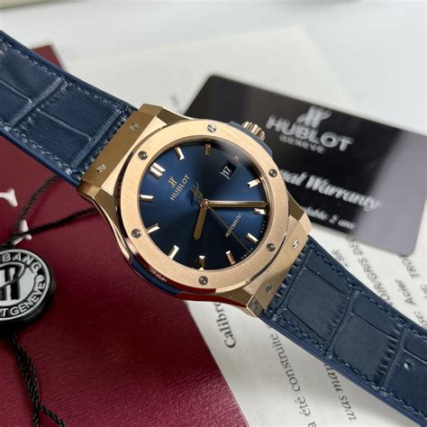 hublot fusion 42mm blue jjf|pre owned hublot classic fusion.